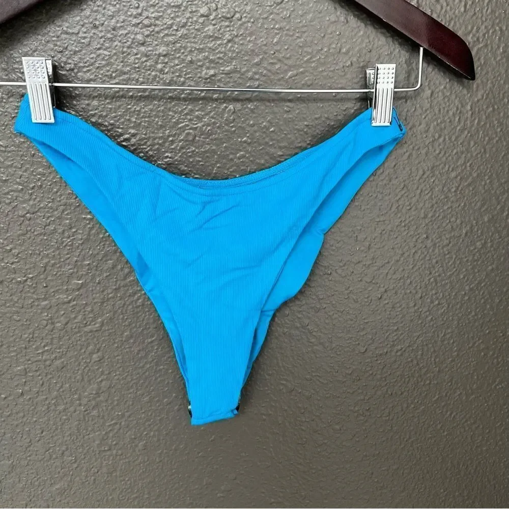 NWOT Superdown x Revolve Mia Ribbed Bikini Bottom